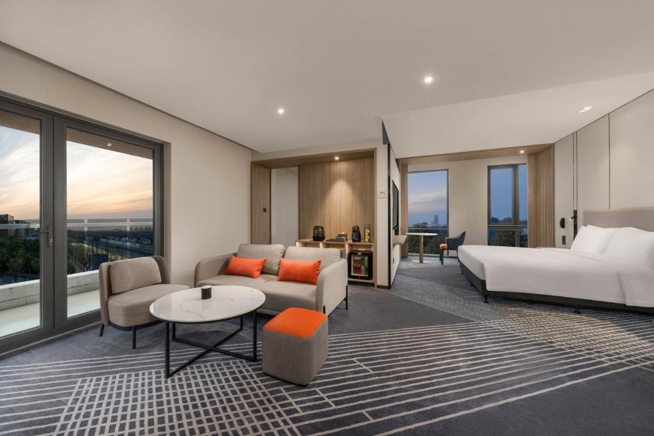Holiday Inn Express Shanghai Pujiang By Ihg Exterior foto