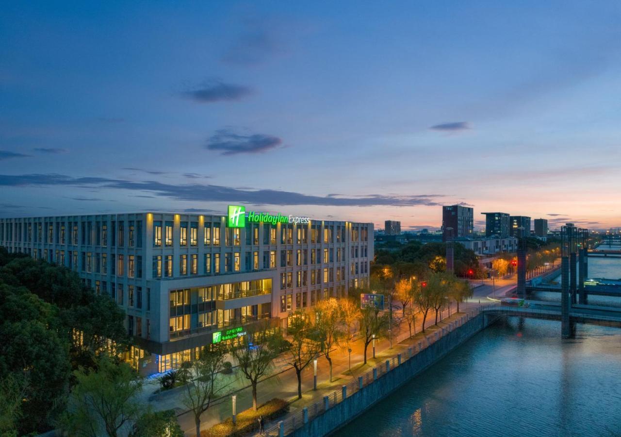 Holiday Inn Express Shanghai Pujiang By Ihg Exterior foto